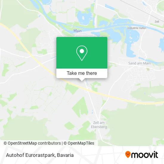 Карта Autohof Eurorastpark