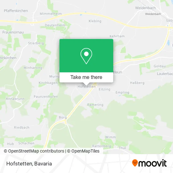 Карта Hofstetten