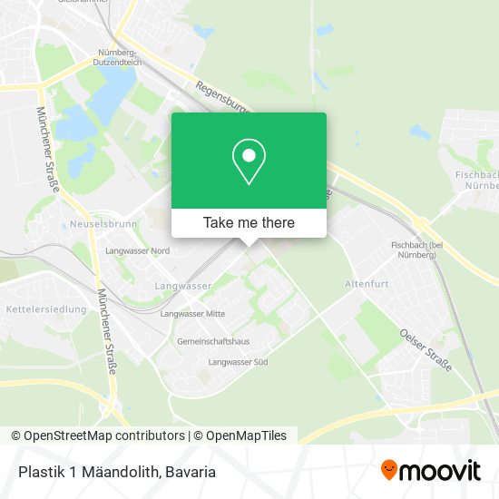 Plastik 1 Mäandolith map