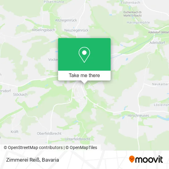 Карта Zimmerei Reiß