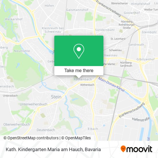 Kath. Kindergarten Maria am Hauch map
