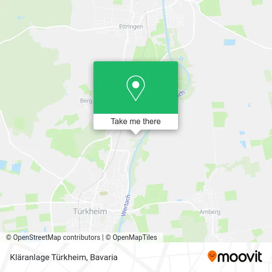 Карта Kläranlage Türkheim