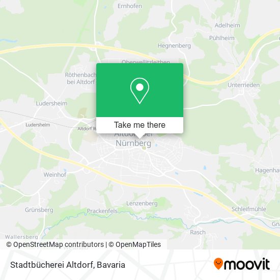 Stadtbücherei Altdorf map