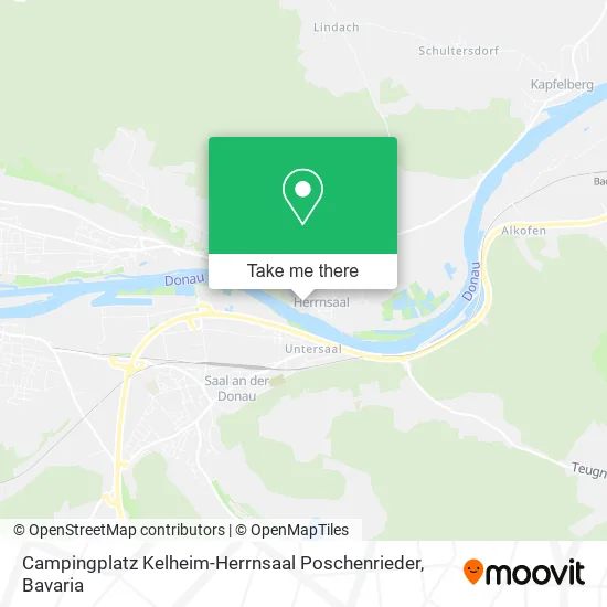 Карта Campingplatz Kelheim-Herrnsaal Poschenrieder