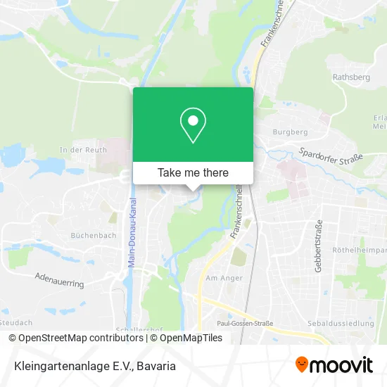 Карта Kleingartenanlage E.V.