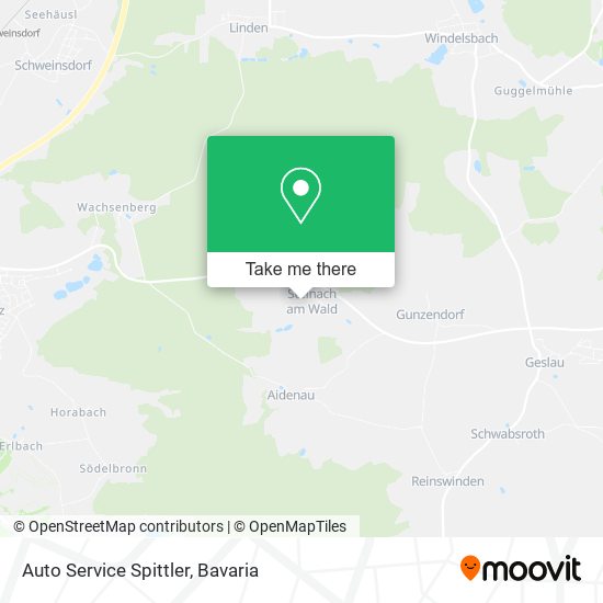 Карта Auto Service Spittler