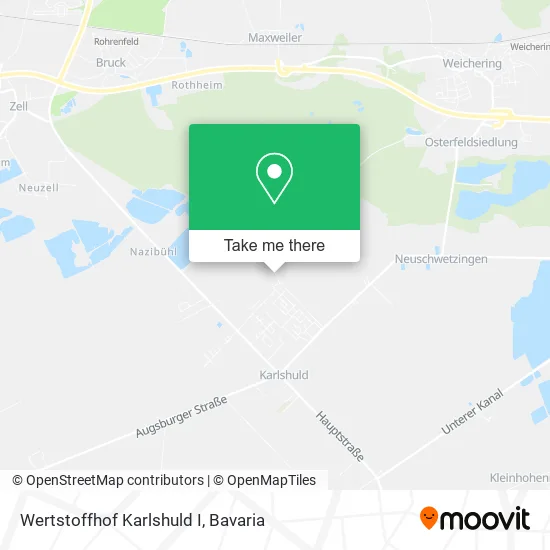 Карта Wertstoffhof Karlshuld I