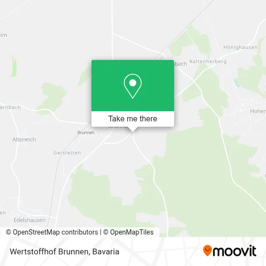 Wertstoffhof Brunnen map