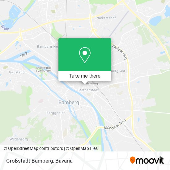 Großstadt Bamberg map