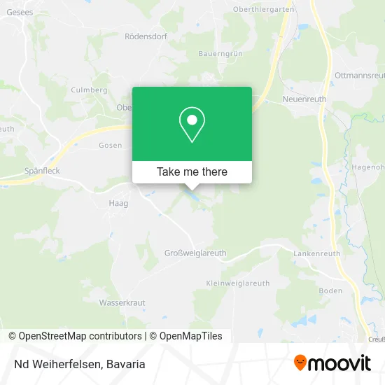 Карта Nd Weiherfelsen