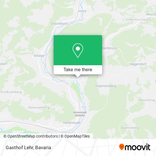 Gasthof Lehr map