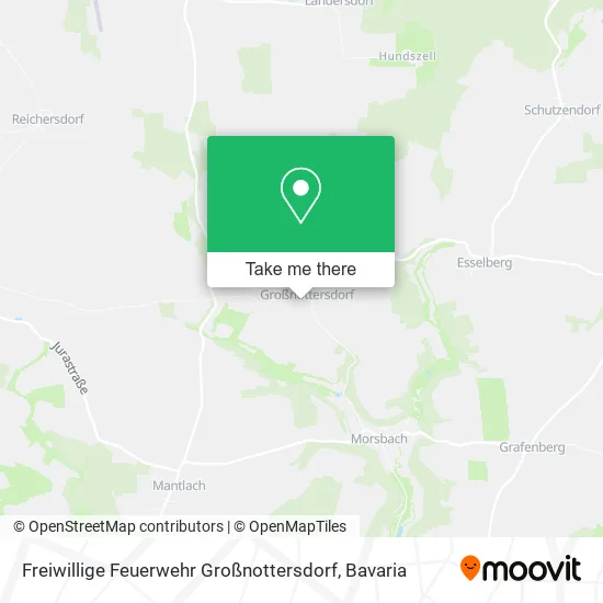 Карта Freiwillige Feuerwehr Großnottersdorf