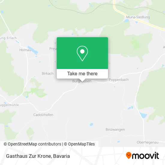 Карта Gasthaus Zur Krone