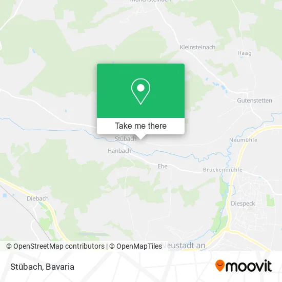 Карта Stübach