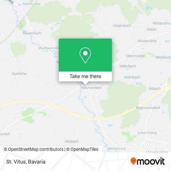 Карта St. Vitus