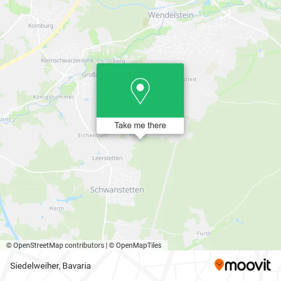 Карта Siedelweiher