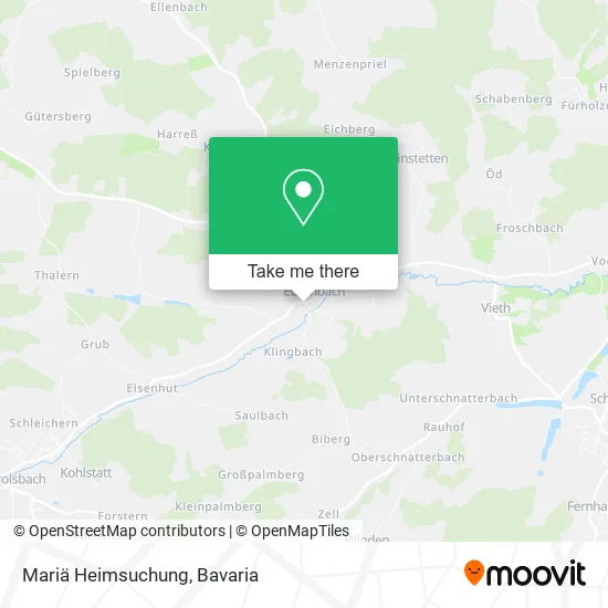 Карта Mariä Heimsuchung