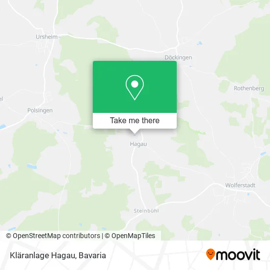 Карта Kläranlage Hagau