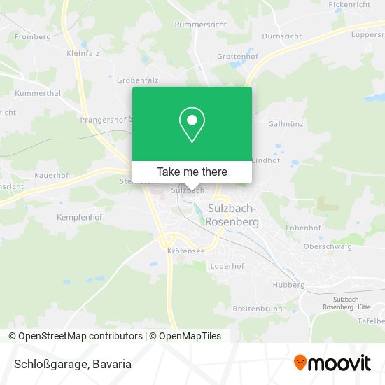 Schloßgarage map