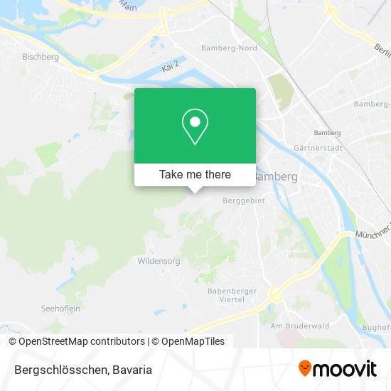 Карта Bergschlösschen