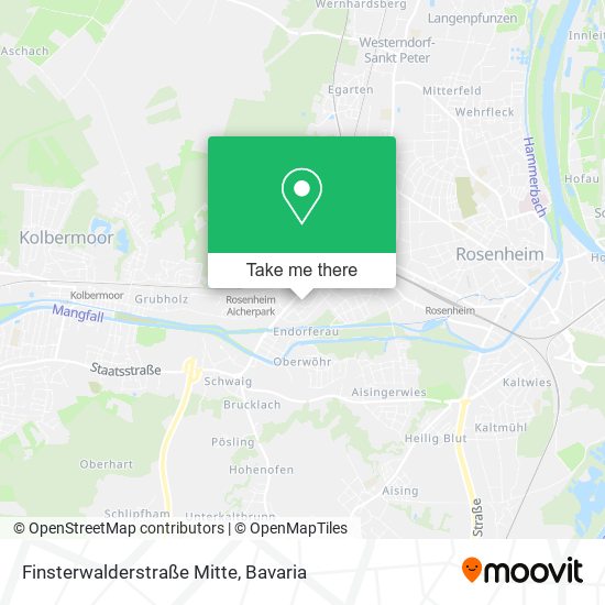 Finsterwalderstraße Mitte map
