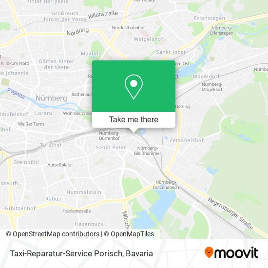 Taxi-Reparatur-Service Porisch map