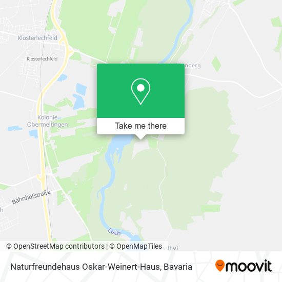 Naturfreundehaus Oskar-Weinert-Haus map