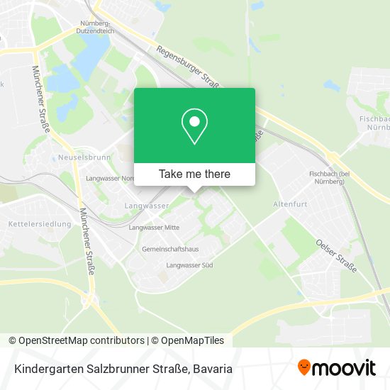 Kindergarten Salzbrunner Straße map