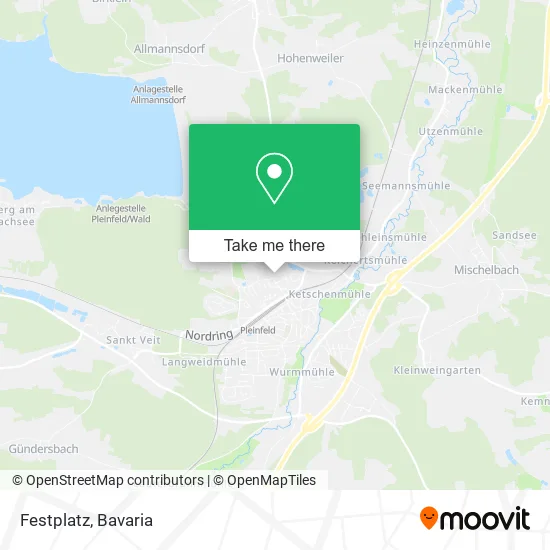 Карта Festplatz