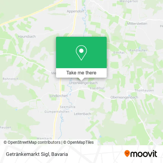 Карта Getränkemarkt Sigl