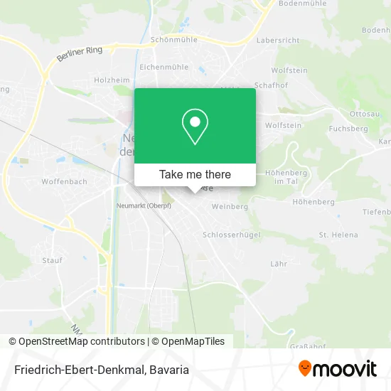 Карта Friedrich-Ebert-Denkmal