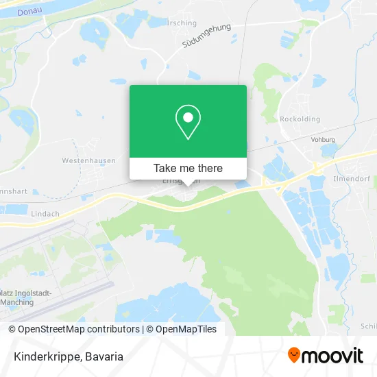 Карта Kinderkrippe