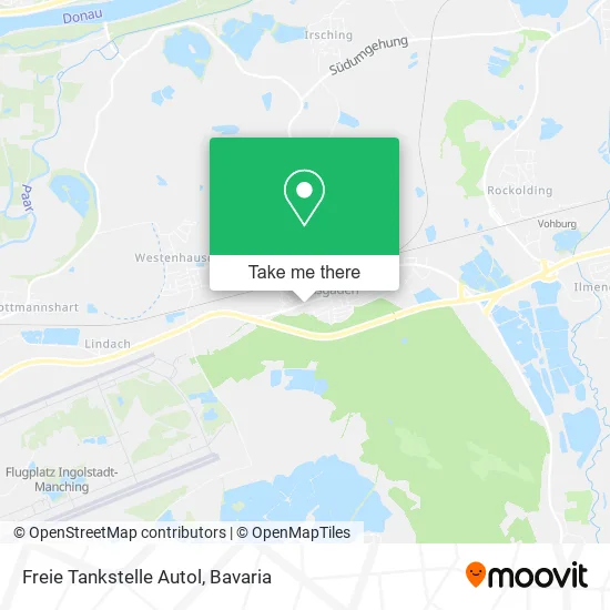 Карта Freie Tankstelle Autol