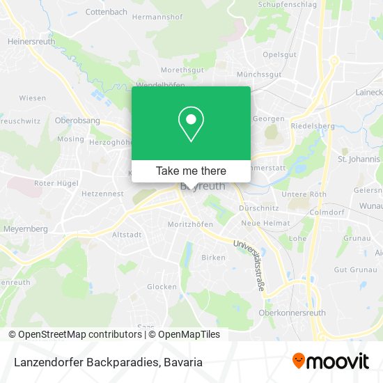 Lanzendorfer Backparadies map