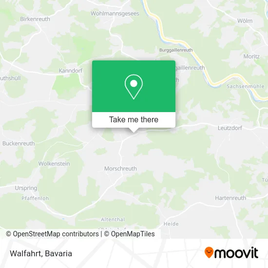 Карта Walfahrt