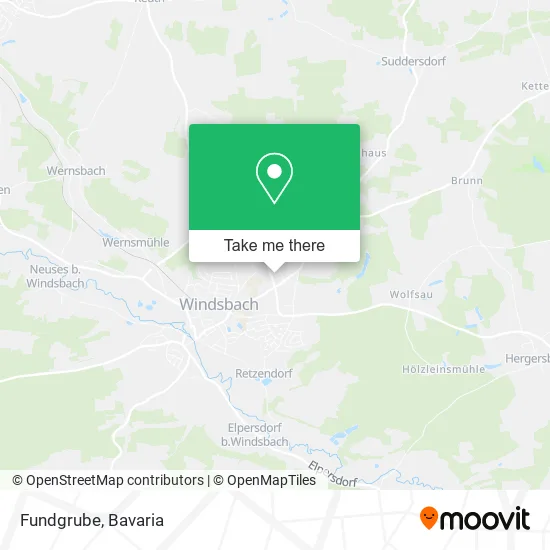Карта Fundgrube