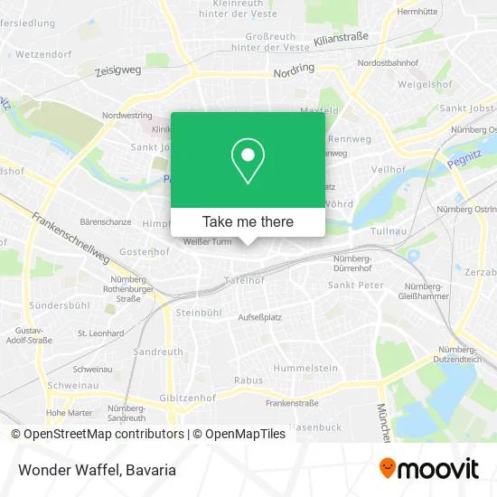 Карта Wonder Waffel