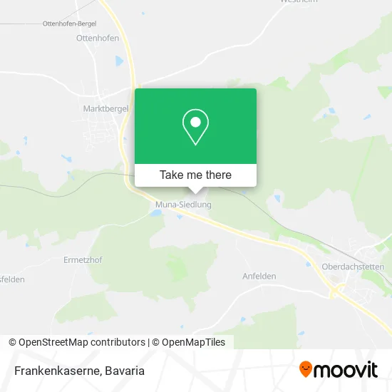 Карта Frankenkaserne