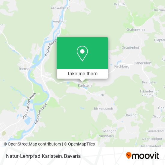 Natur-Lehrpfad Karlstein map
