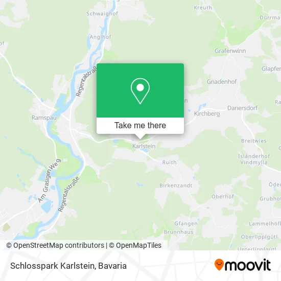 Карта Schlosspark Karlstein