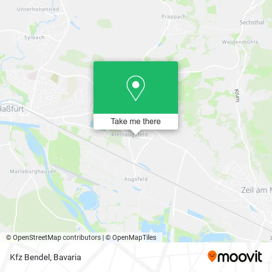 Карта Kfz Bendel