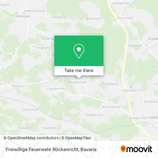 Карта Freiwillige Feuerwehr Röckenricht