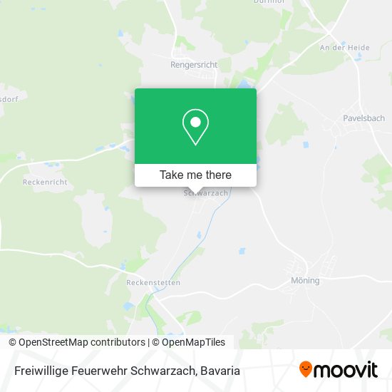 Карта Freiwillige Feuerwehr Schwarzach