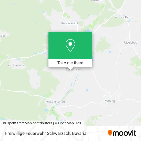 Карта Freiwillige Feuerwehr Schwarzach