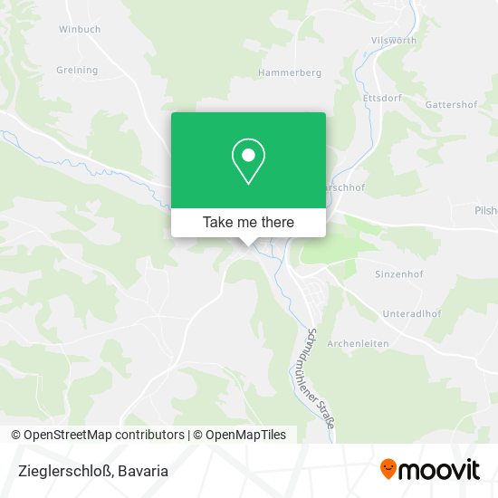 Карта Zieglerschloß