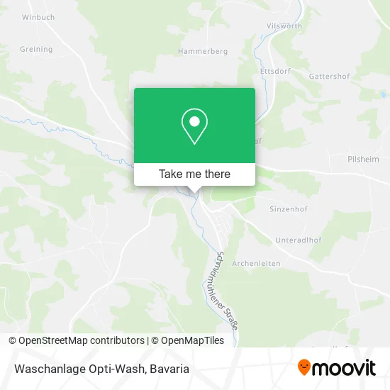 Карта Waschanlage Opti-Wash