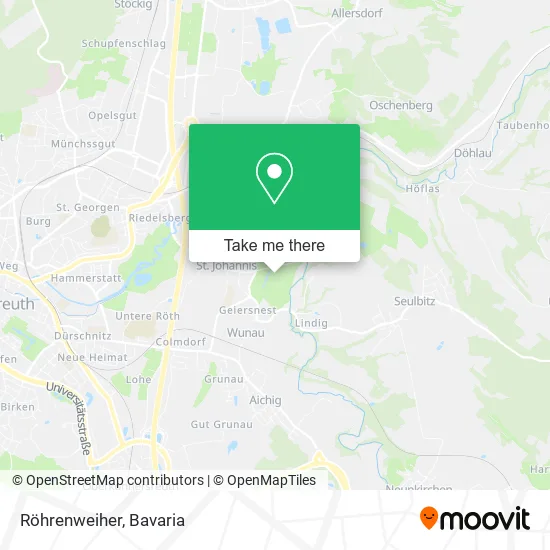 Карта Röhrenweiher