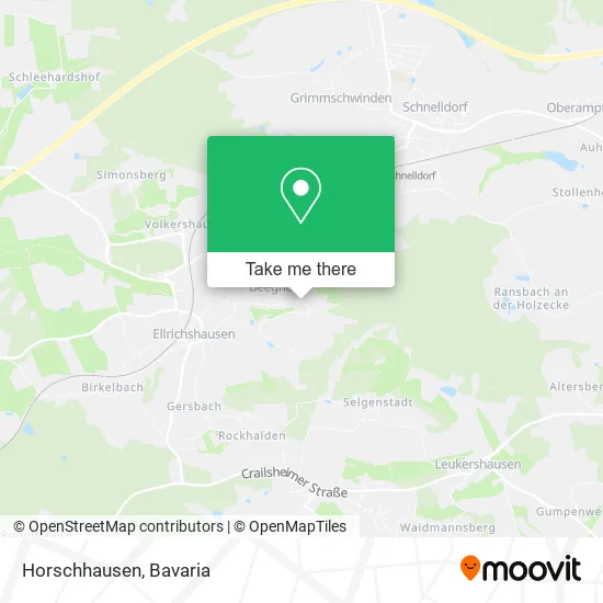 Карта Horschhausen
