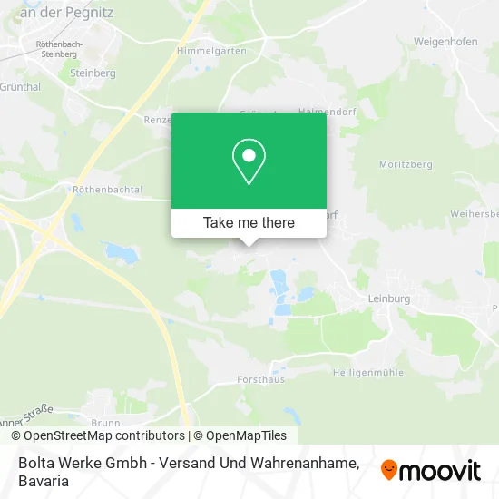 Карта Bolta Werke Gmbh - Versand Und Wahrenanhame