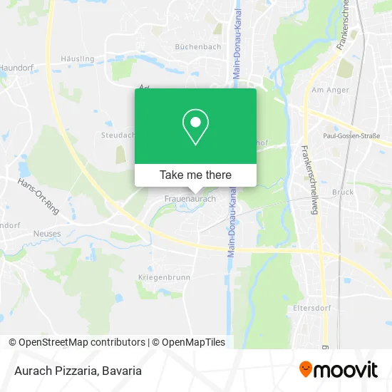 Карта Aurach Pizzaria